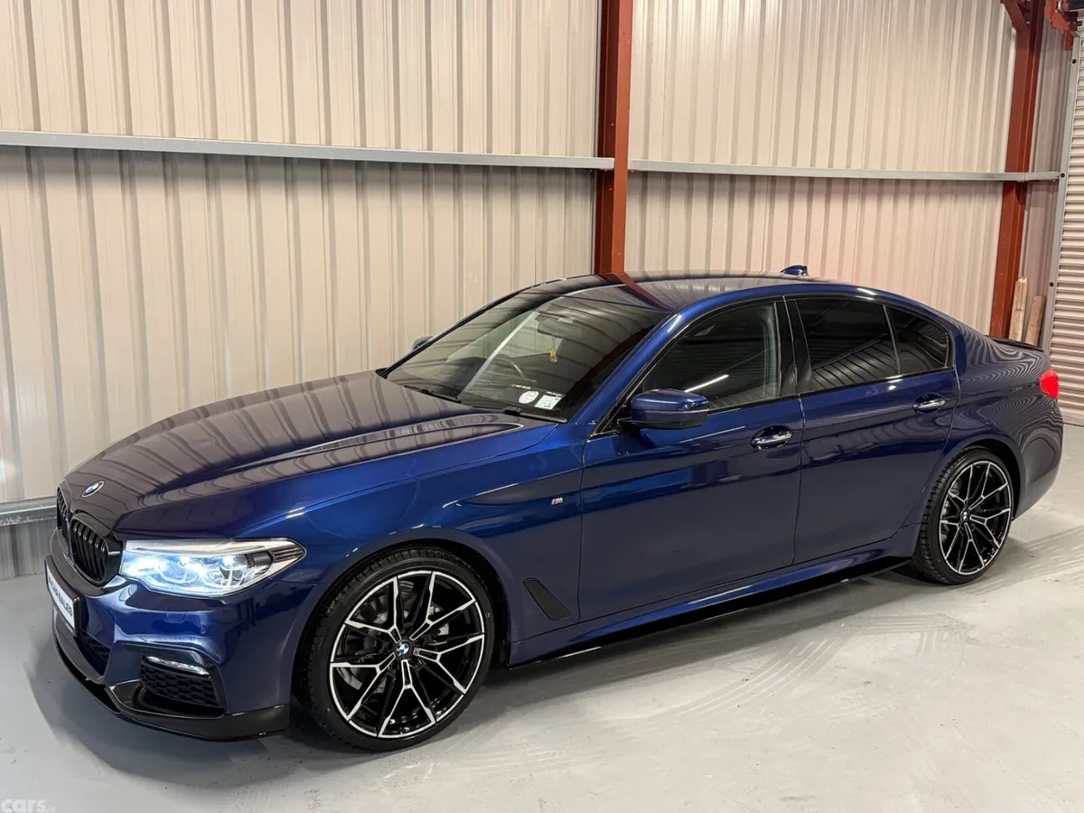 BMW 5-Series Saloon, Diesel, 2017, Blue