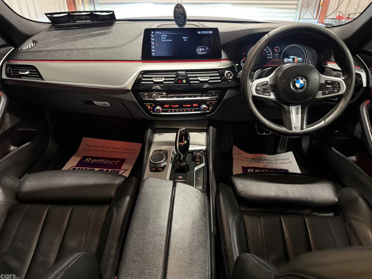 BMW 5-Series Saloon, Diesel, 2017, Blue