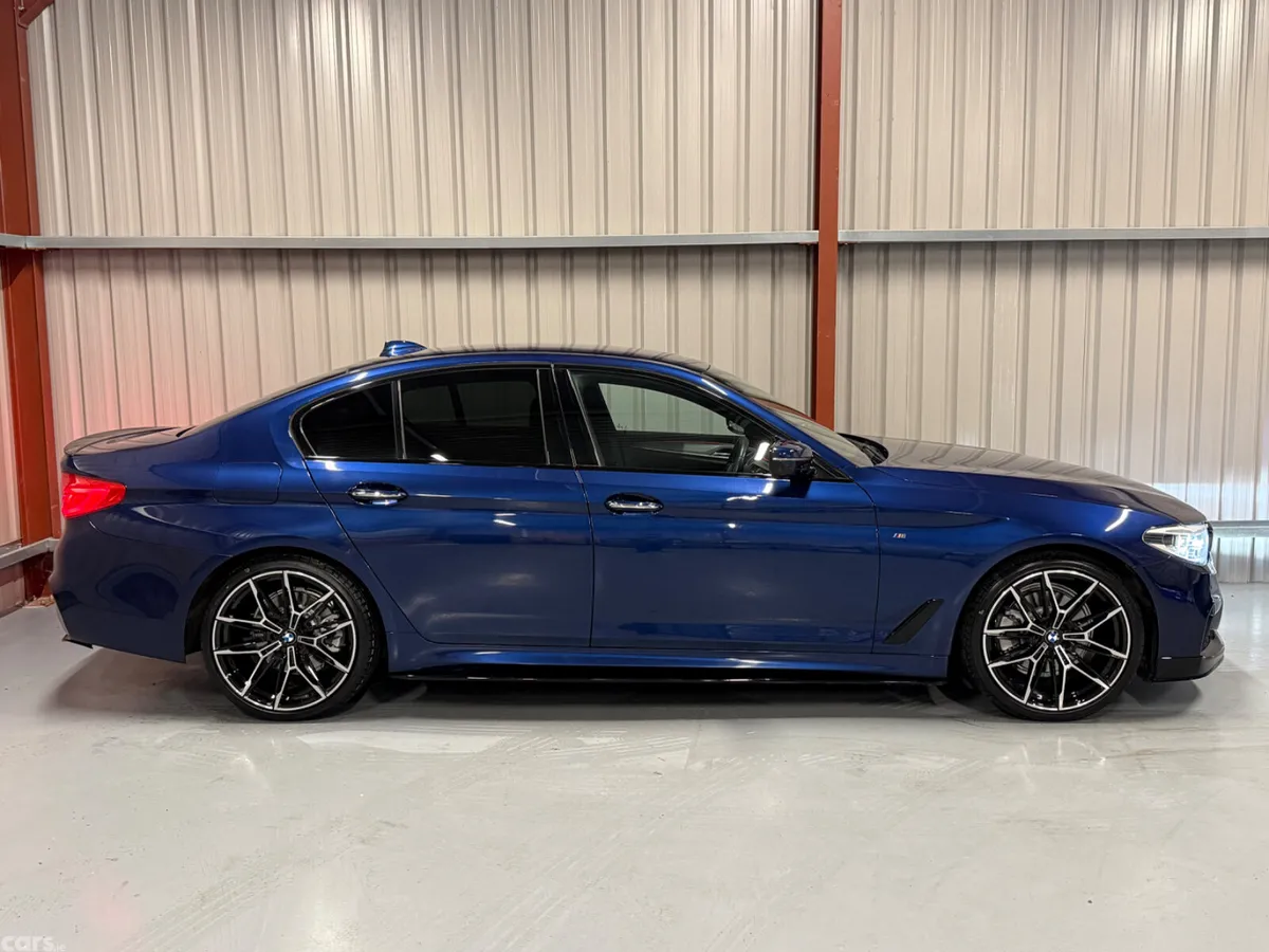BMW 5-Series Saloon, Diesel, 2017, Blue