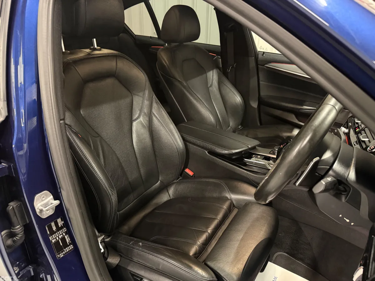 BMW 5-Series Saloon, Diesel, 2017, Blue