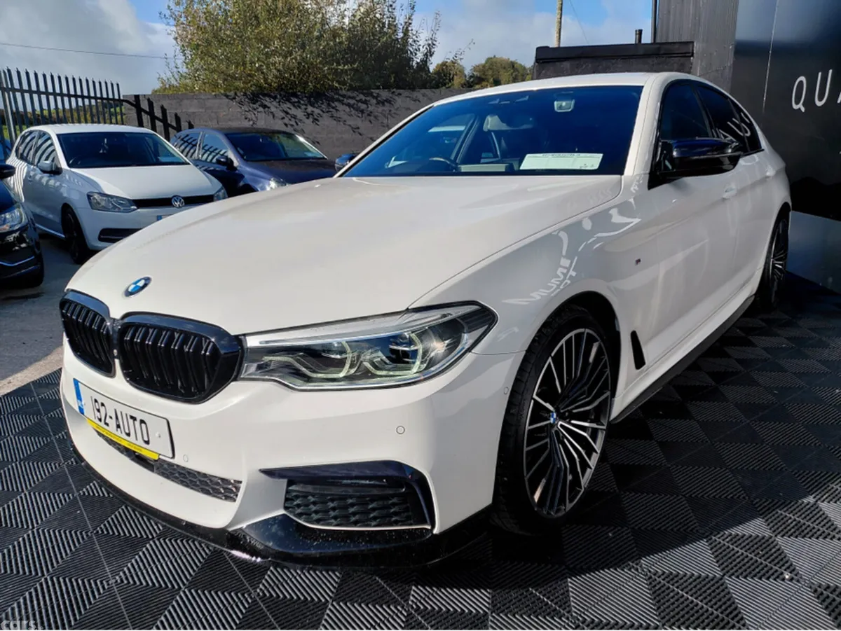 BMW 5-Series Saloon, Diesel, 2019, White