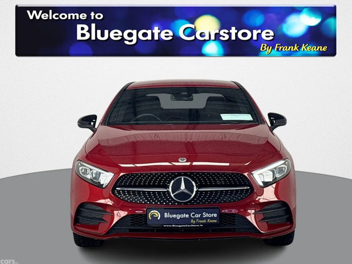Mercedes-Benz A-Class Saloon, Petrol Hybrid, 2022, Red