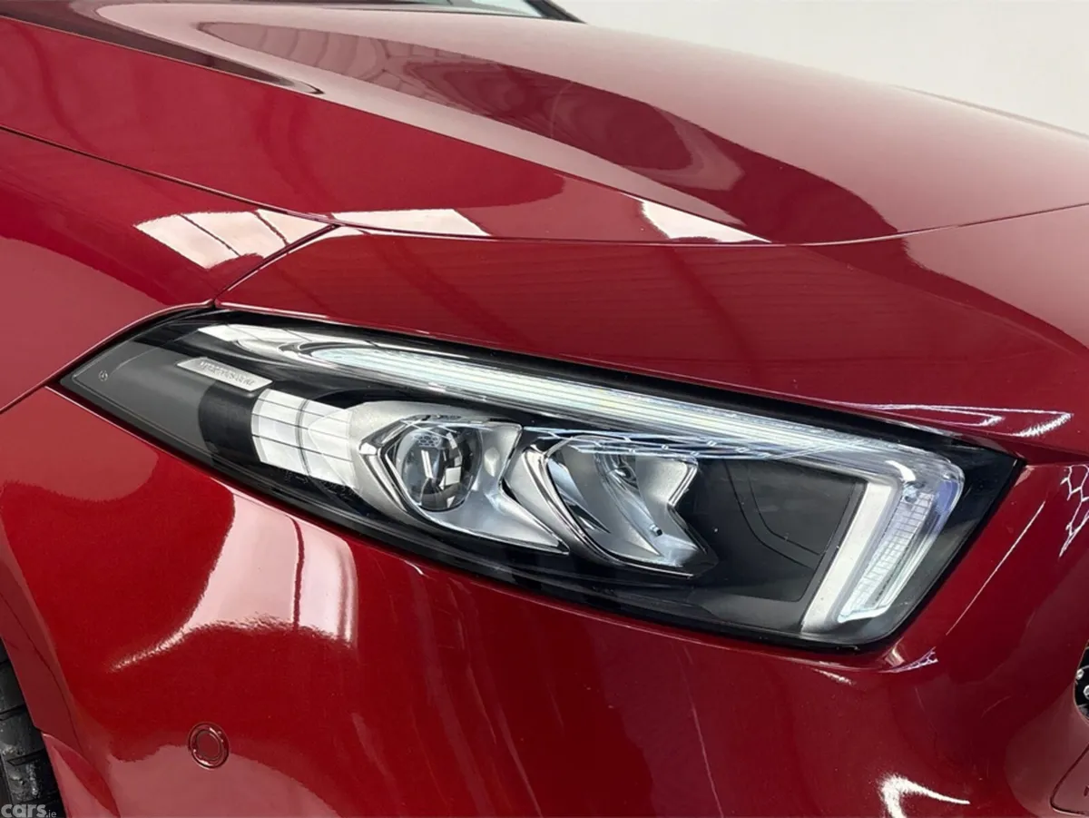 Mercedes-Benz A-Class Saloon, Petrol Hybrid, 2022, Red