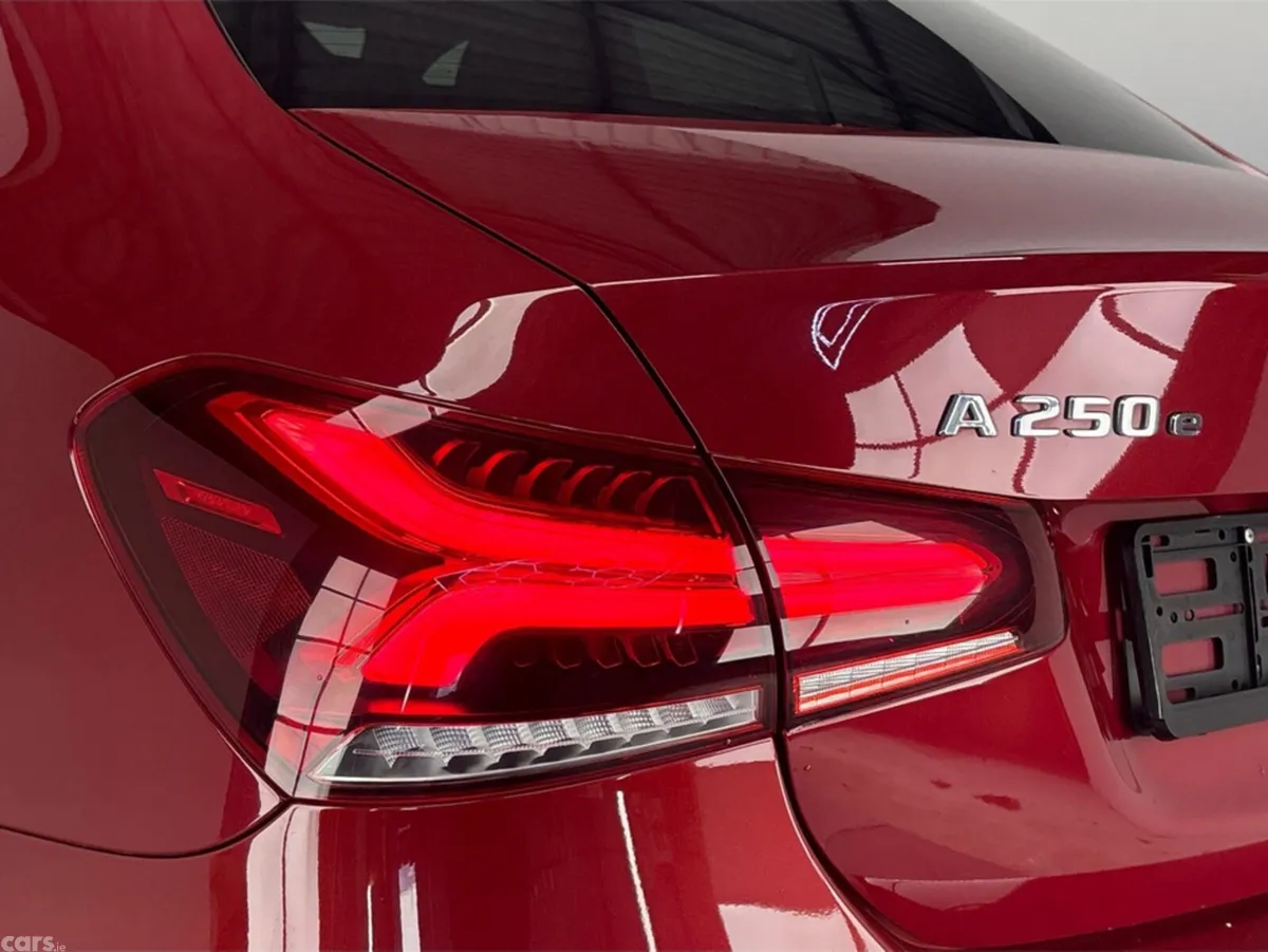 Mercedes-Benz A-Class Saloon, Petrol Hybrid, 2022, Red