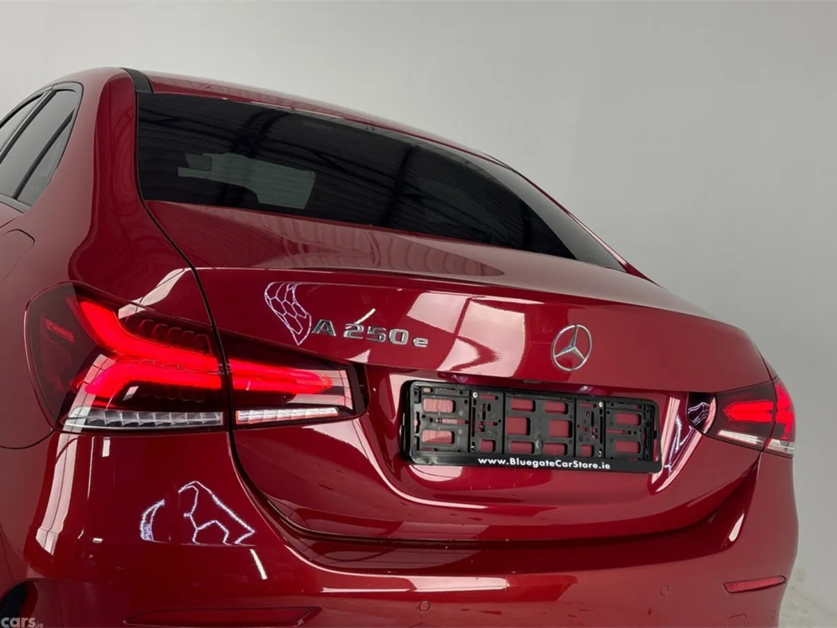 Mercedes-Benz A-Class Saloon, Petrol Hybrid, 2022, Red