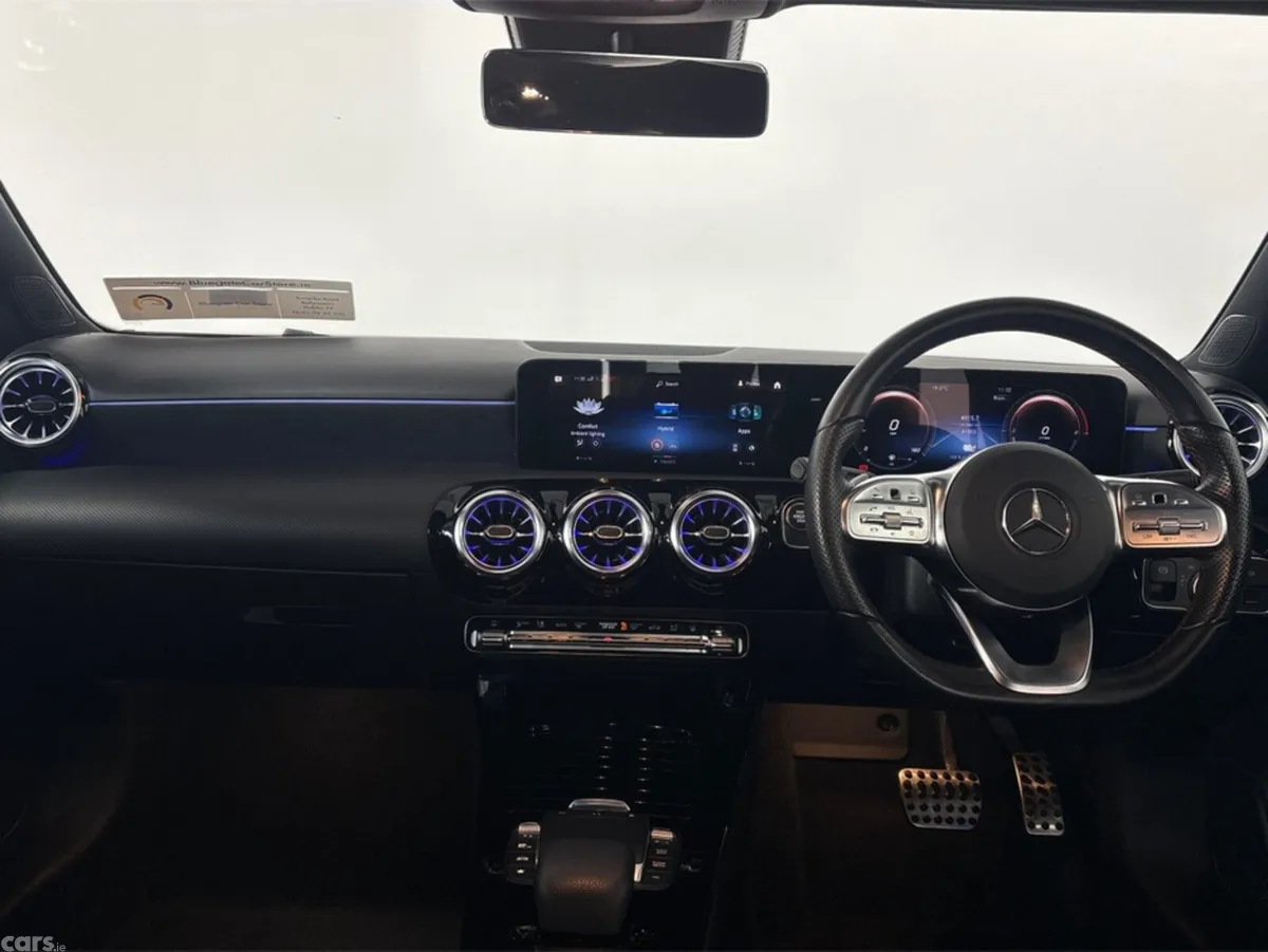 Mercedes-Benz A-Class Saloon, Petrol Hybrid, 2022, Red