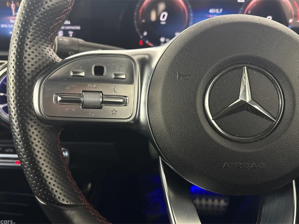 Mercedes-Benz A-Class Saloon, Petrol Hybrid, 2022, Red