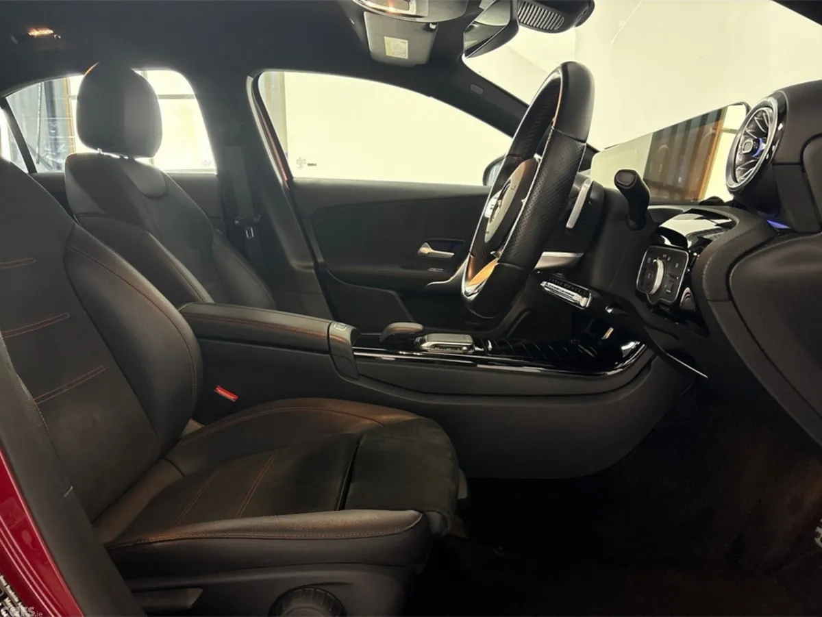 Mercedes-Benz A-Class Saloon, Petrol Hybrid, 2022, Red