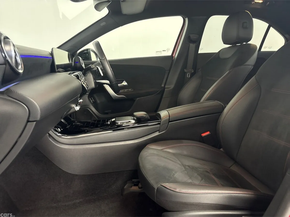 Mercedes-Benz A-Class Saloon, Petrol Hybrid, 2022, Red