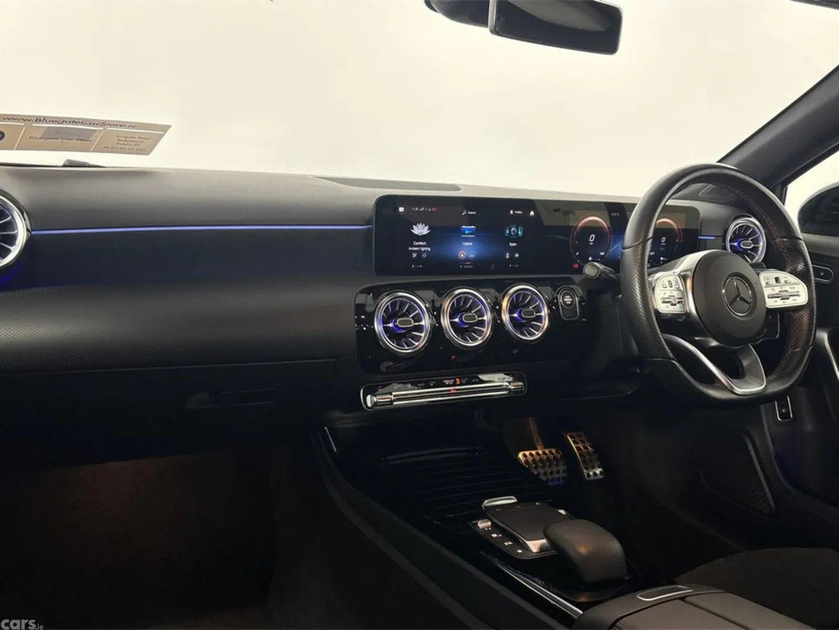 Mercedes-Benz A-Class Saloon, Petrol Hybrid, 2022, Red