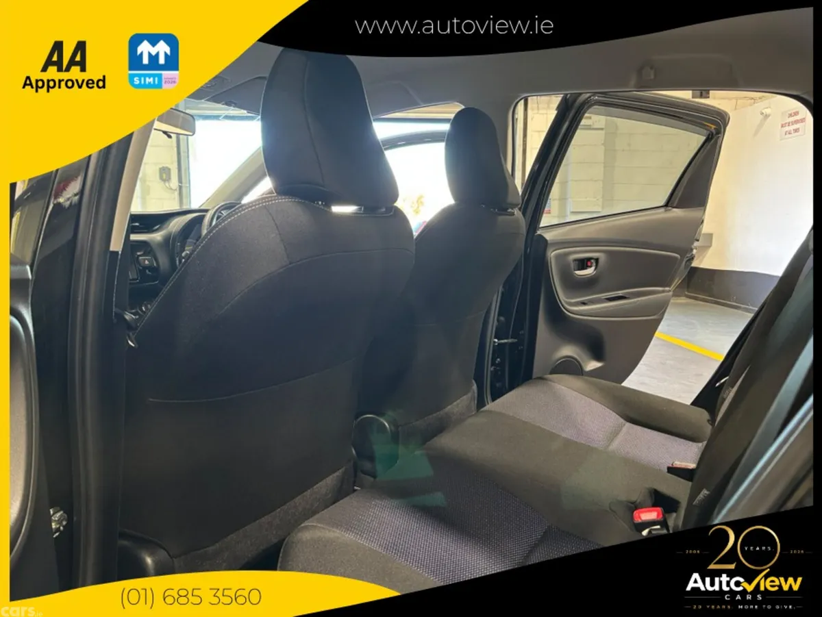 Toyota Vitz Hatchback, Petrol Hybrid, 2018, Black