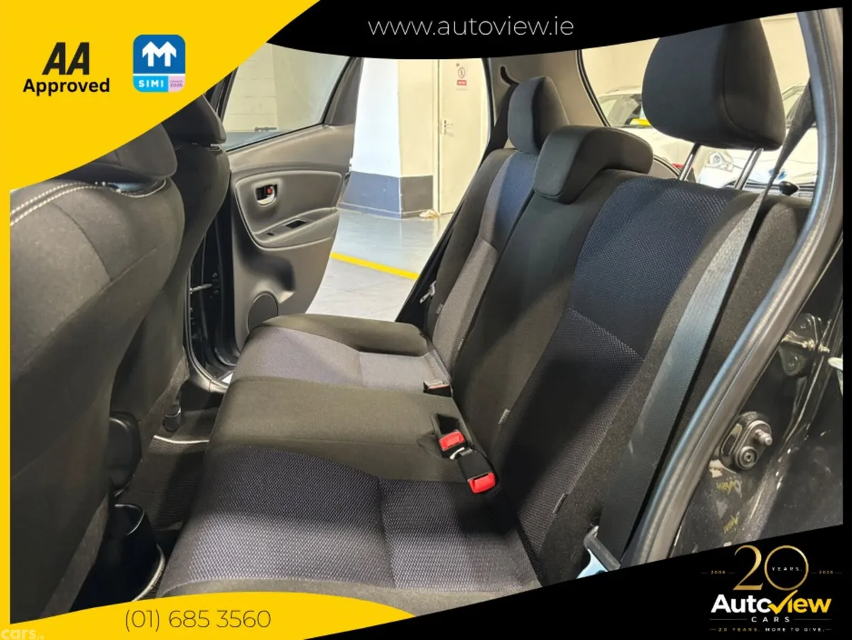 Toyota Vitz Hatchback, Petrol Hybrid, 2018, Black