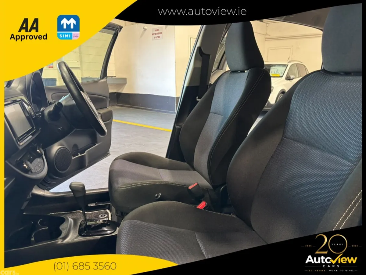 Toyota Vitz Hatchback, Petrol Hybrid, 2018, Black
