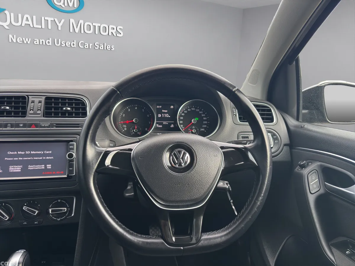 Volkswagen Polo Hatchback, Petrol, 2016, Black