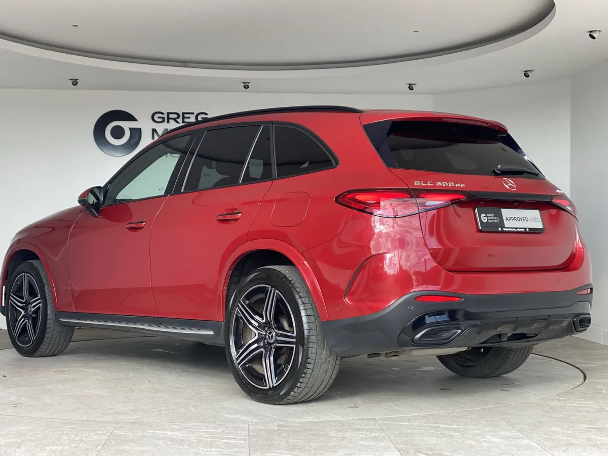 Mercedes-Benz GLC SUV, Diesel Hybrid, 2023, Red