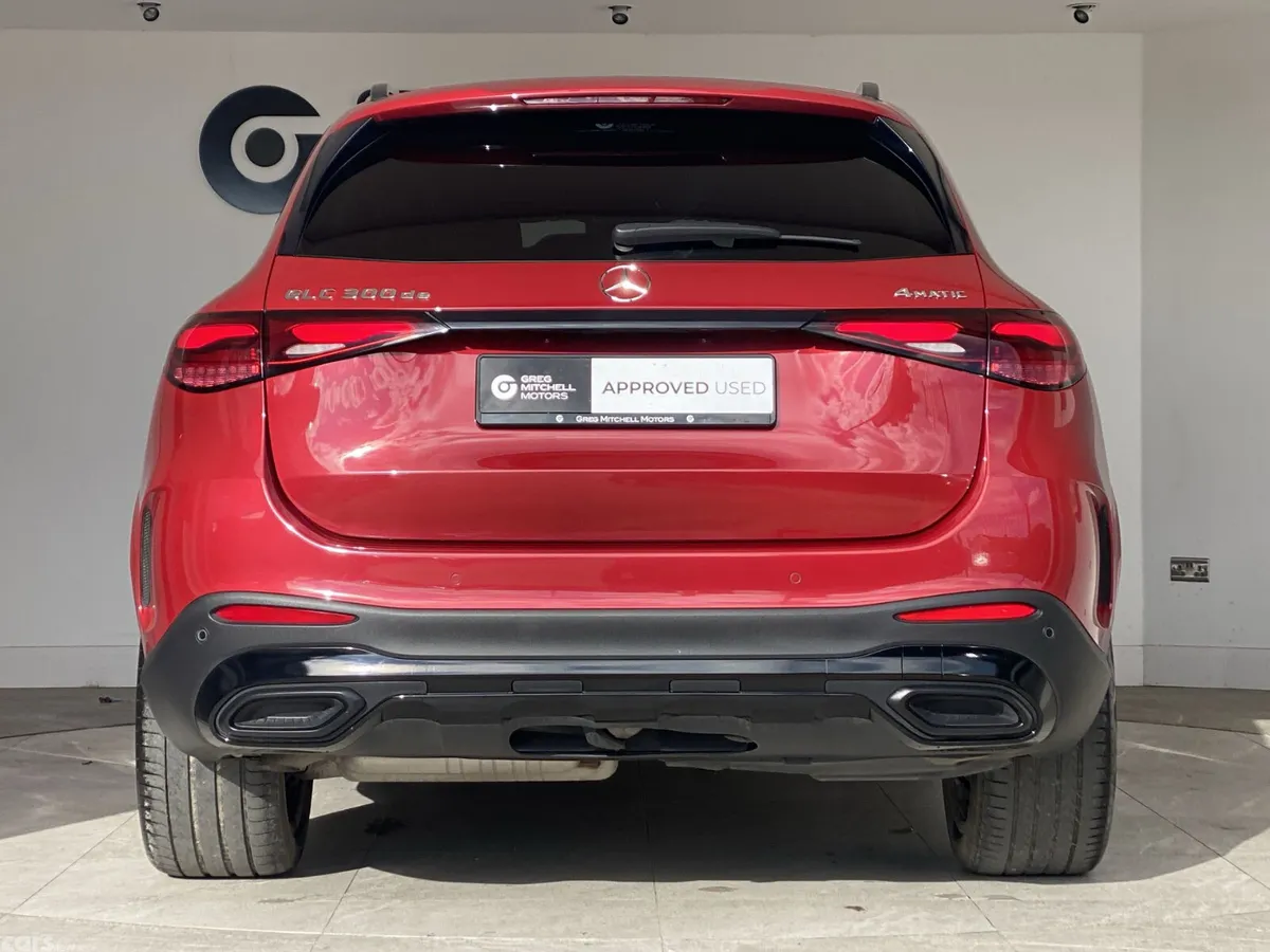 Mercedes-Benz GLC SUV, Diesel Hybrid, 2023, Red