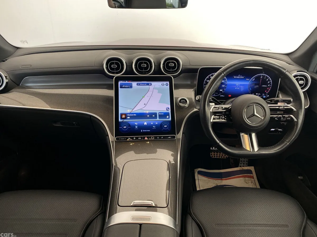 Mercedes-Benz GLC SUV, Diesel Hybrid, 2023, Red