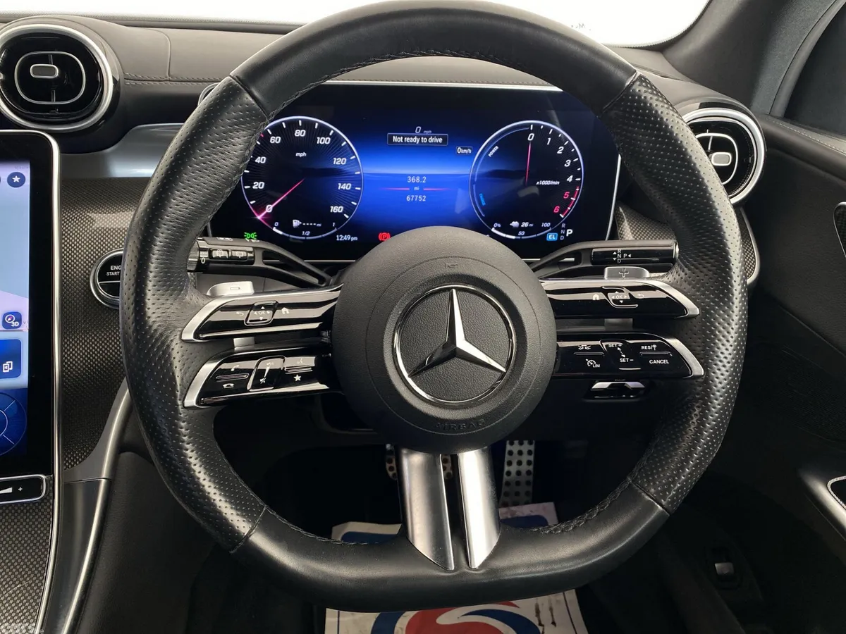 Mercedes-Benz GLC SUV, Diesel Hybrid, 2023, Red