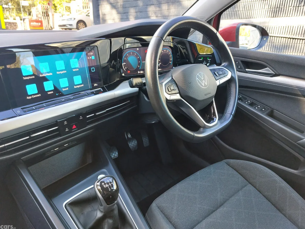 Volkswagen Golf Estate, Petrol, 2024, Red