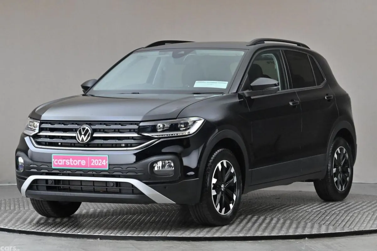 Volkswagen T-Cross SUV, Petrol, 2024, Black