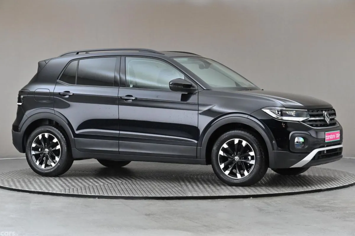 Volkswagen T-Cross SUV, Petrol, 2024, Black