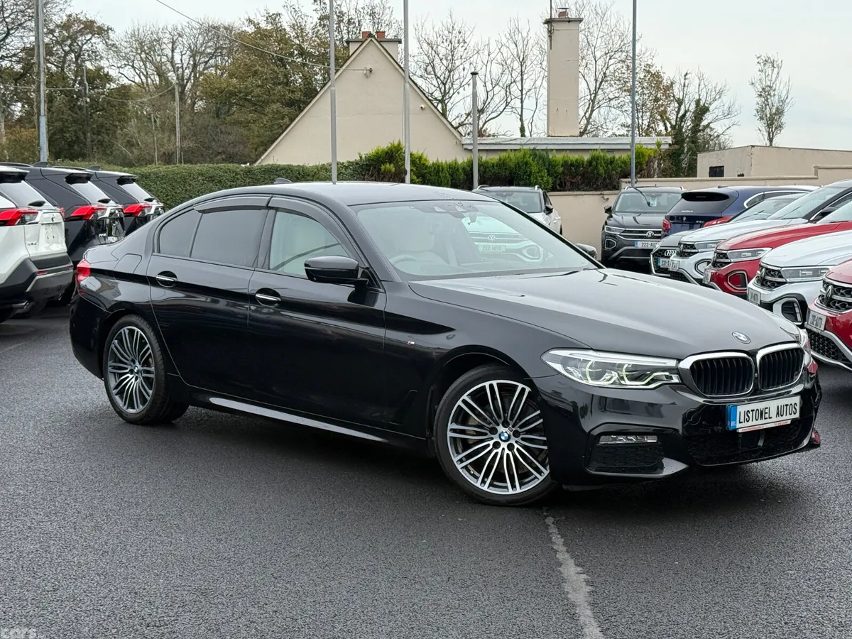 BMW 5-Series Saloon, Diesel, 2017, Black