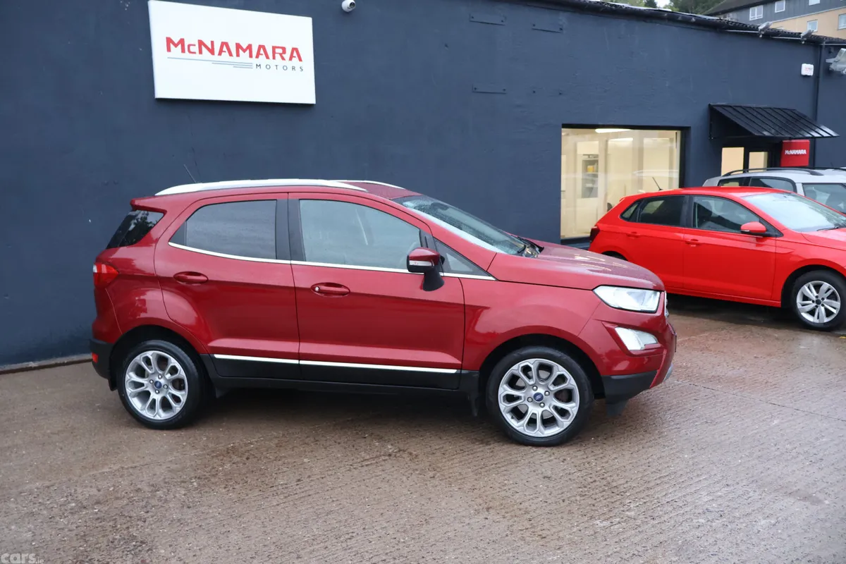 Ford EcoSport SUV, Petrol, 2019, Red