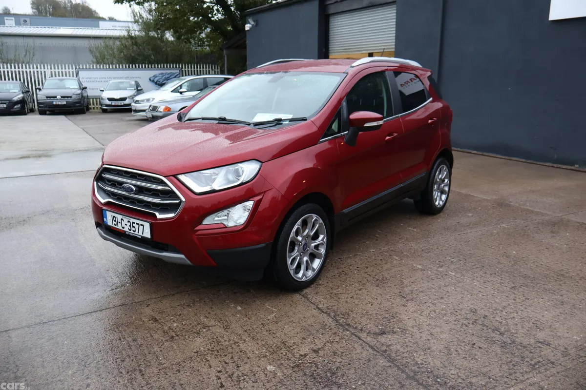 Ford EcoSport SUV, Petrol, 2019, Red