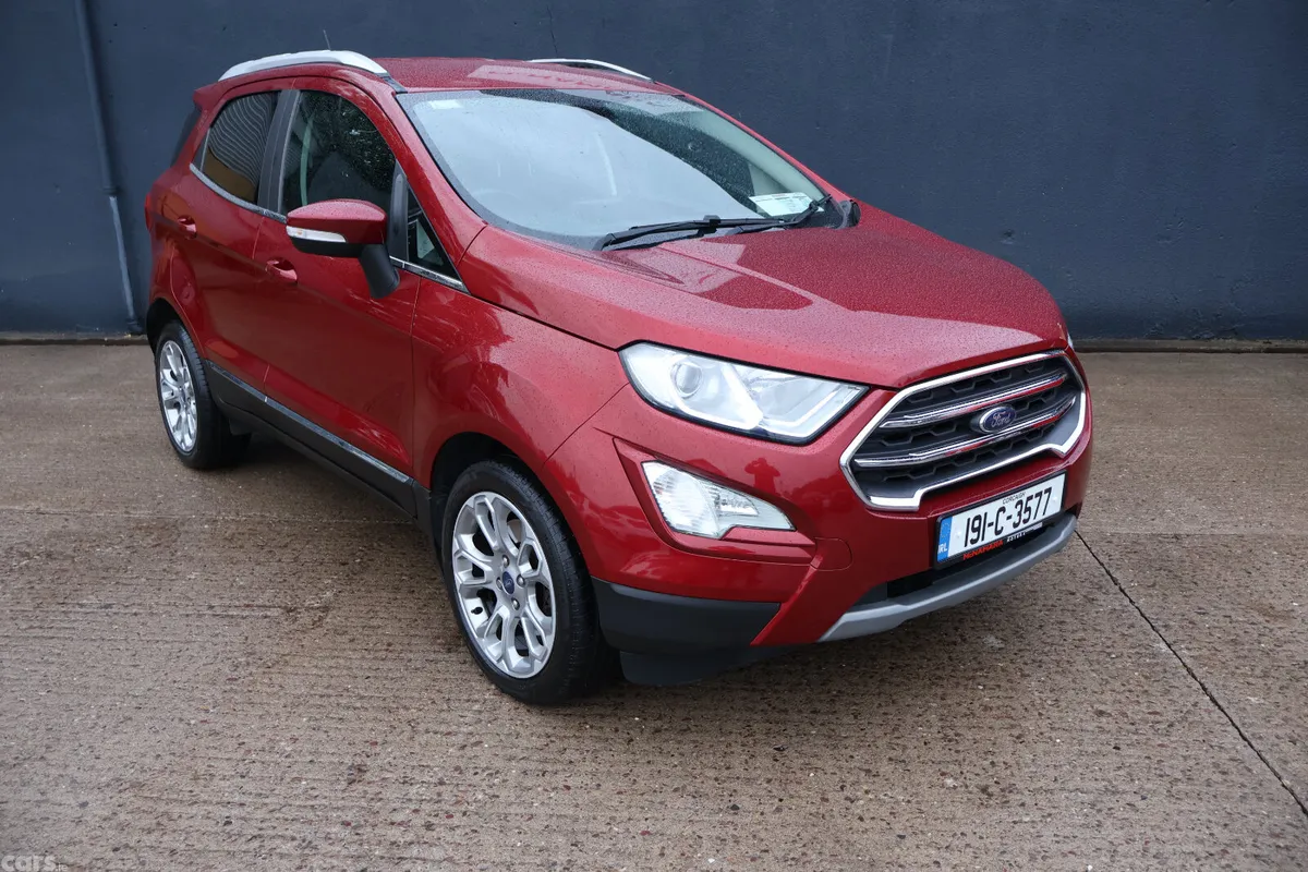 Ford EcoSport SUV, Petrol, 2019, Red