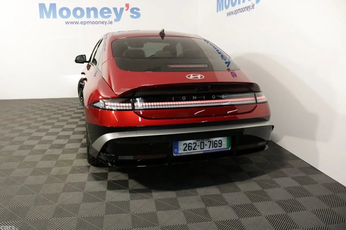 Hyundai IONIQ 6 Saloon, Electric, 2026, Red