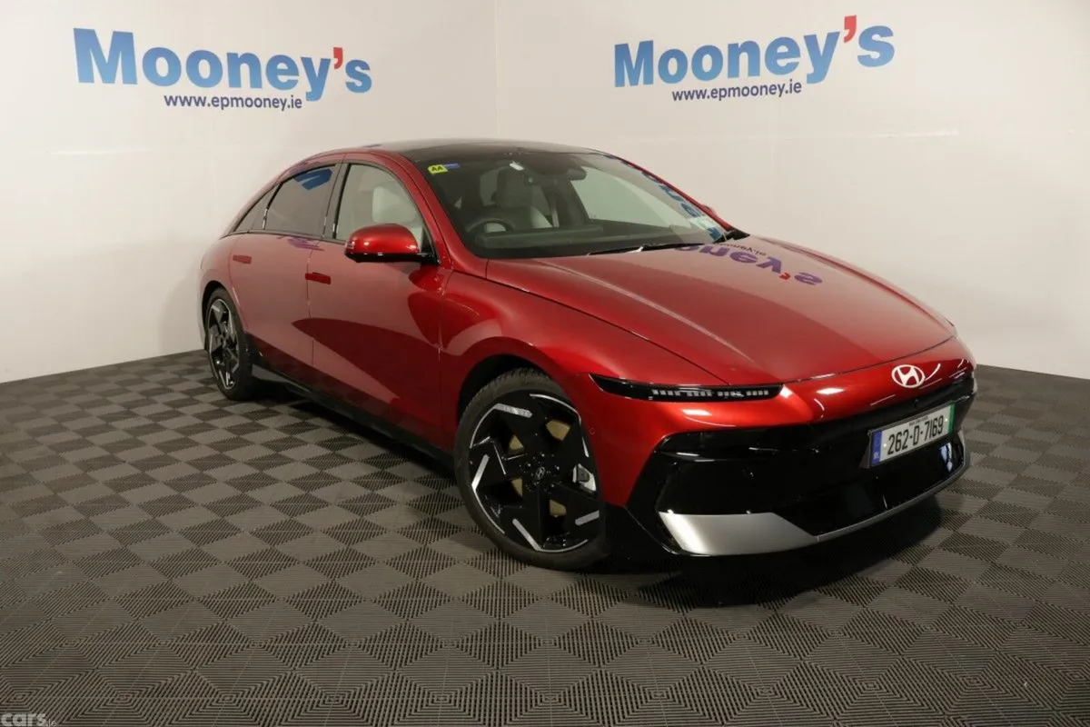 Hyundai IONIQ 6 Saloon, Electric, 2026, Red
