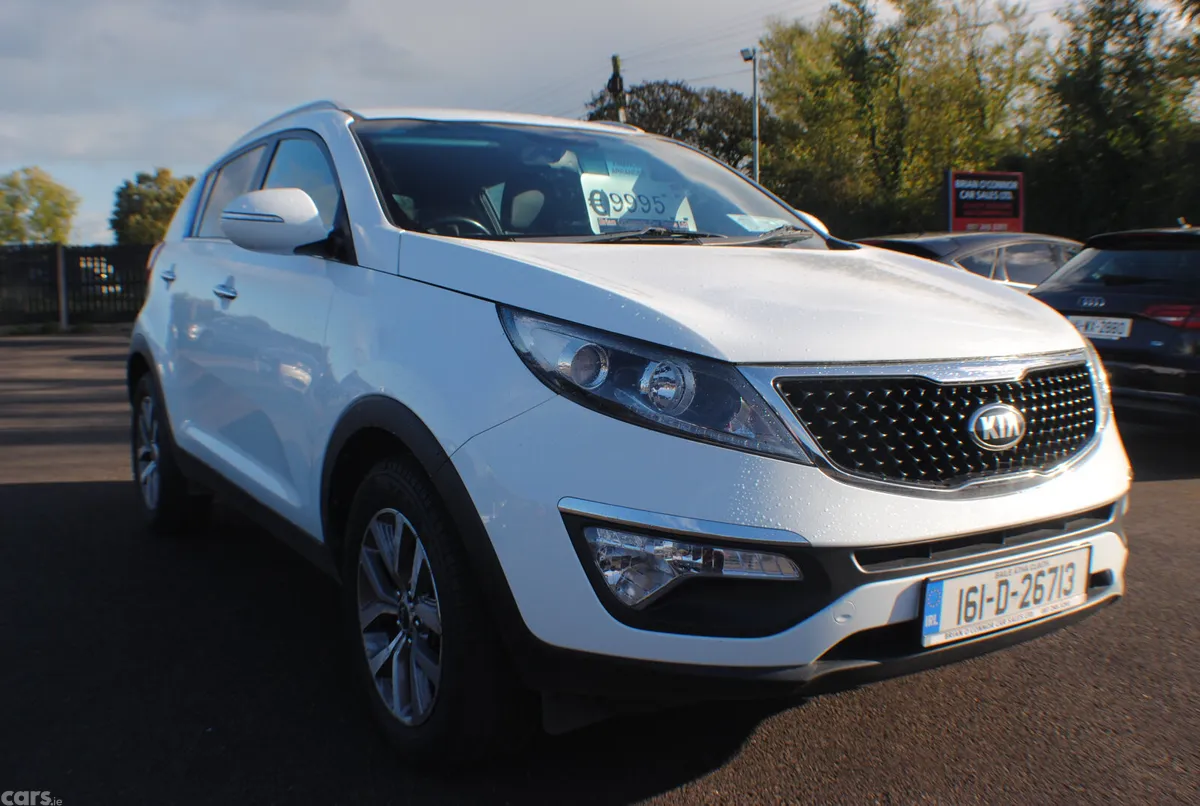 Kia Sportage SUV, Diesel, 2016, White