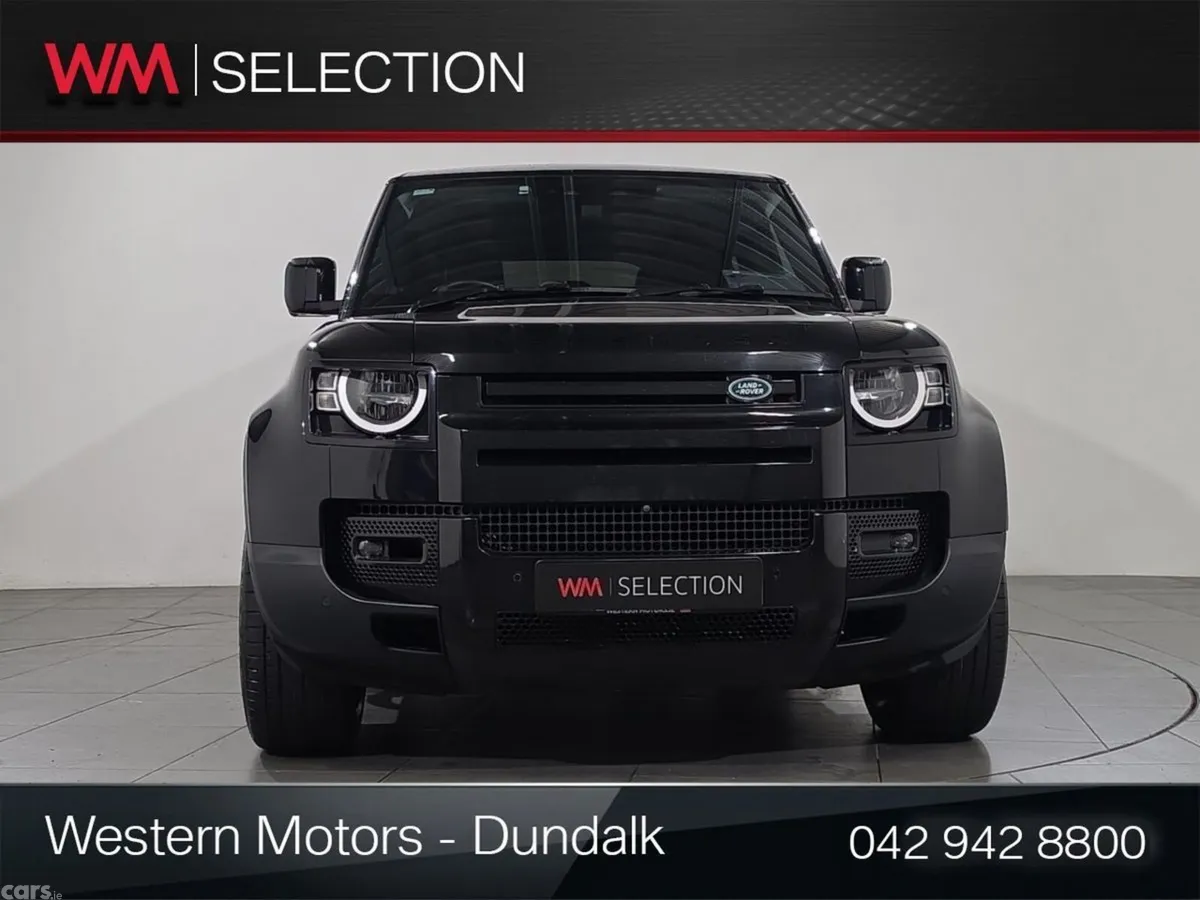 Land Rover Defender SUV, Petrol Plug-in Hybrid, 2023, Black