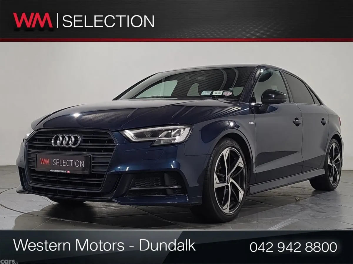 Audi A3 Saloon, Petrol, 2019, Blue