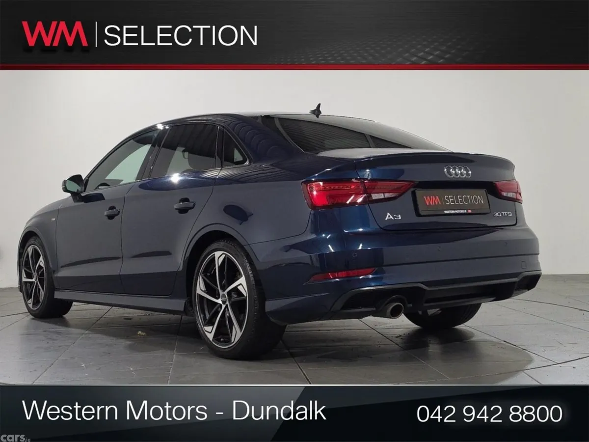 Audi A3 Saloon, Petrol, 2019, Blue