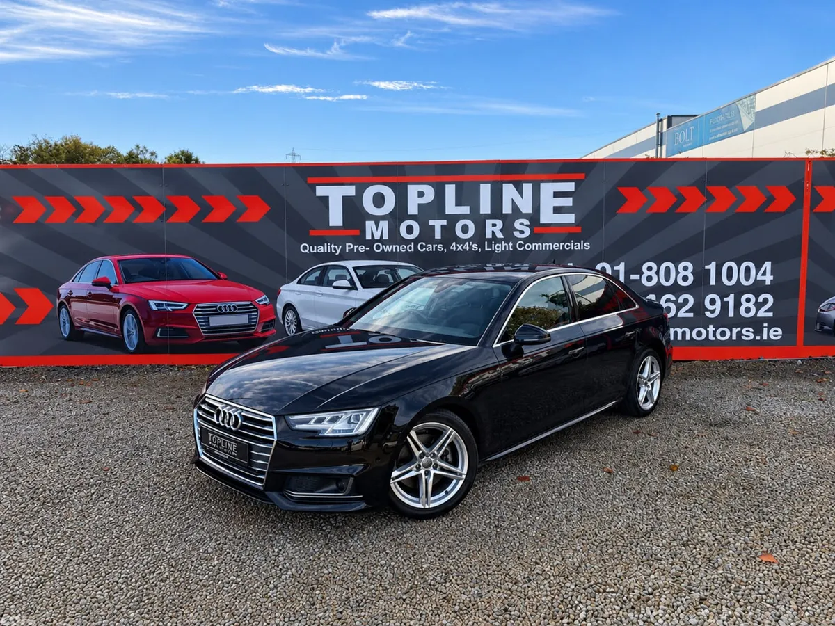 Audi A4 Saloon, Petrol, 2016, Black