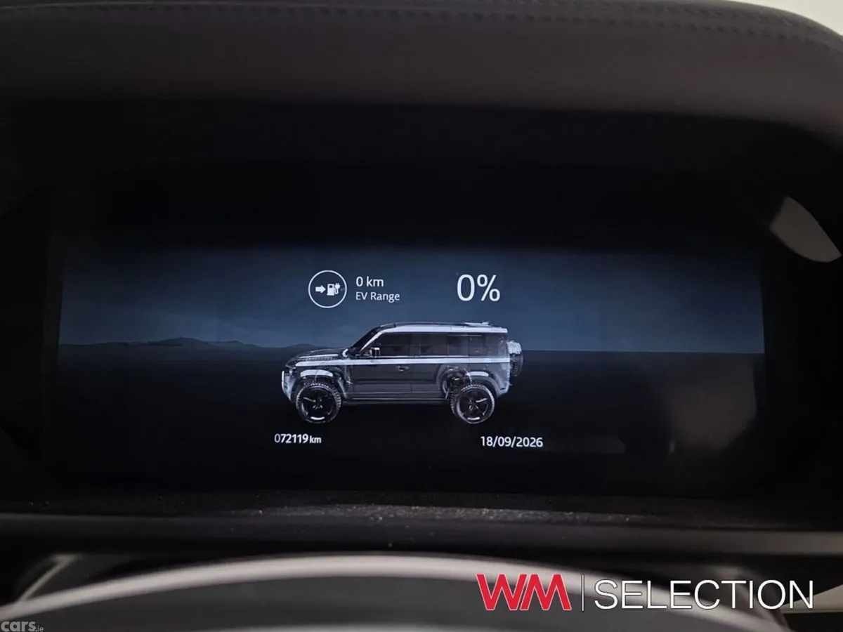 Land Rover Defender SUV, Petrol Plug-in Hybrid, 2023, Black