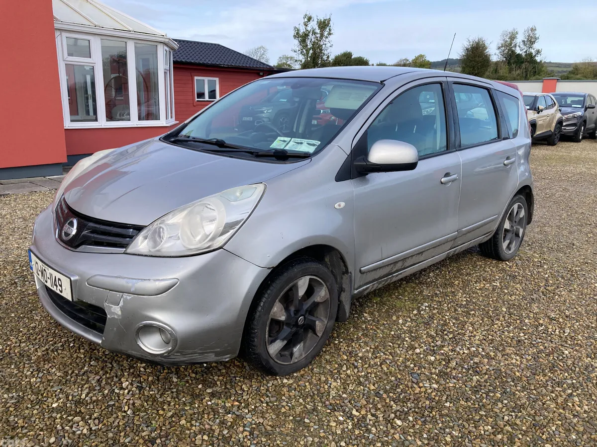 Nissan Note MPV, Petrol, 2012, Silver