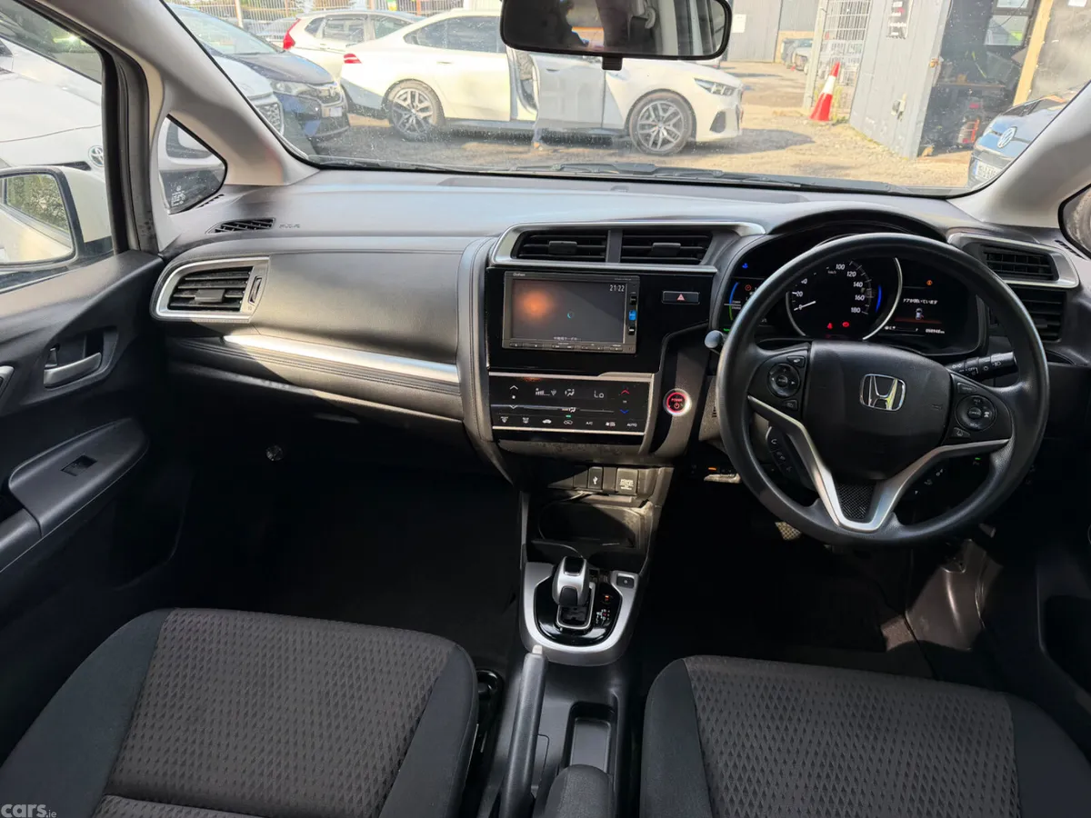 Honda Fit Hatchback, Petrol Hybrid, 2017, White
