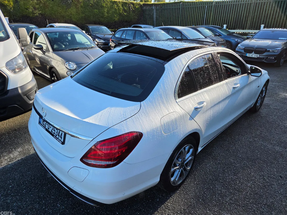 Mercedes-Benz C-Class Saloon, Petrol Plug-in Hybrid, 2018, White