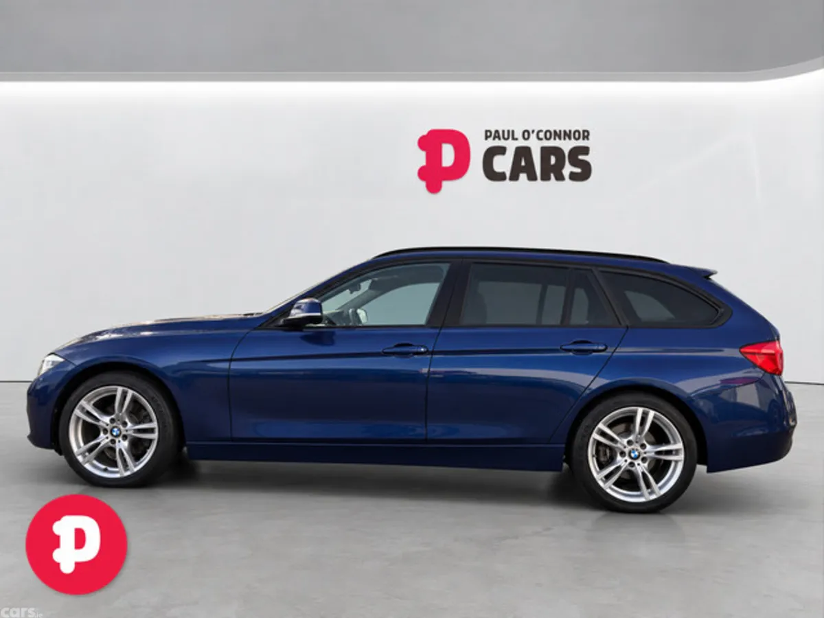 BMW 3-Series Estate, Diesel, 2017, Blue