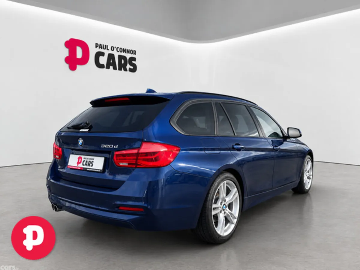 BMW 3-Series Estate, Diesel, 2017, Blue