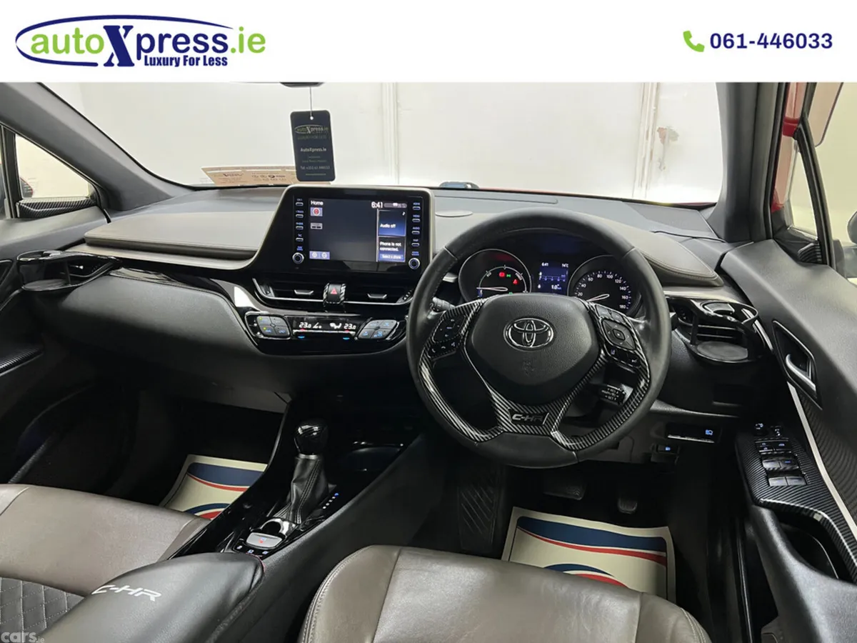 Toyota C-HR SUV, Petrol Hybrid, 2020, Red