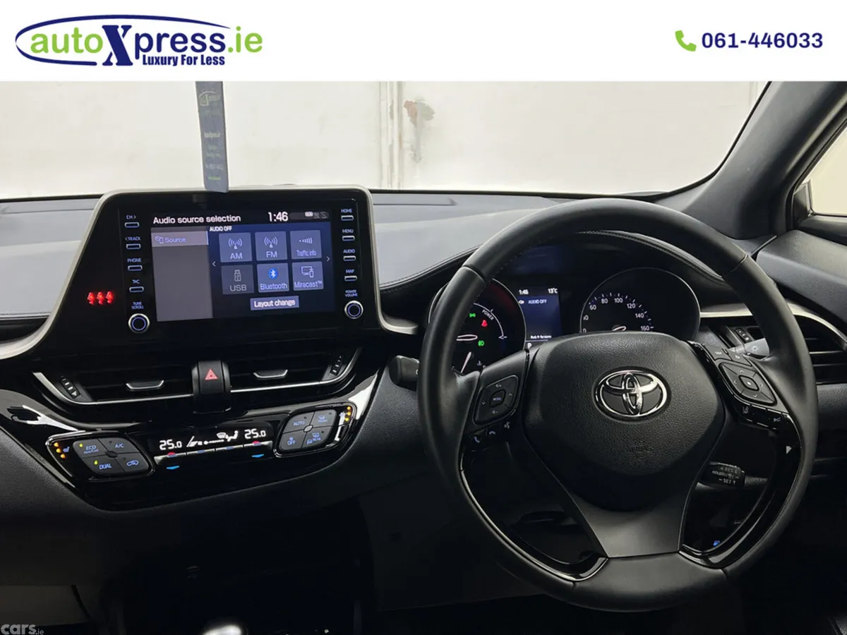 Toyota C-HR SUV, Petrol Hybrid, 2021, White