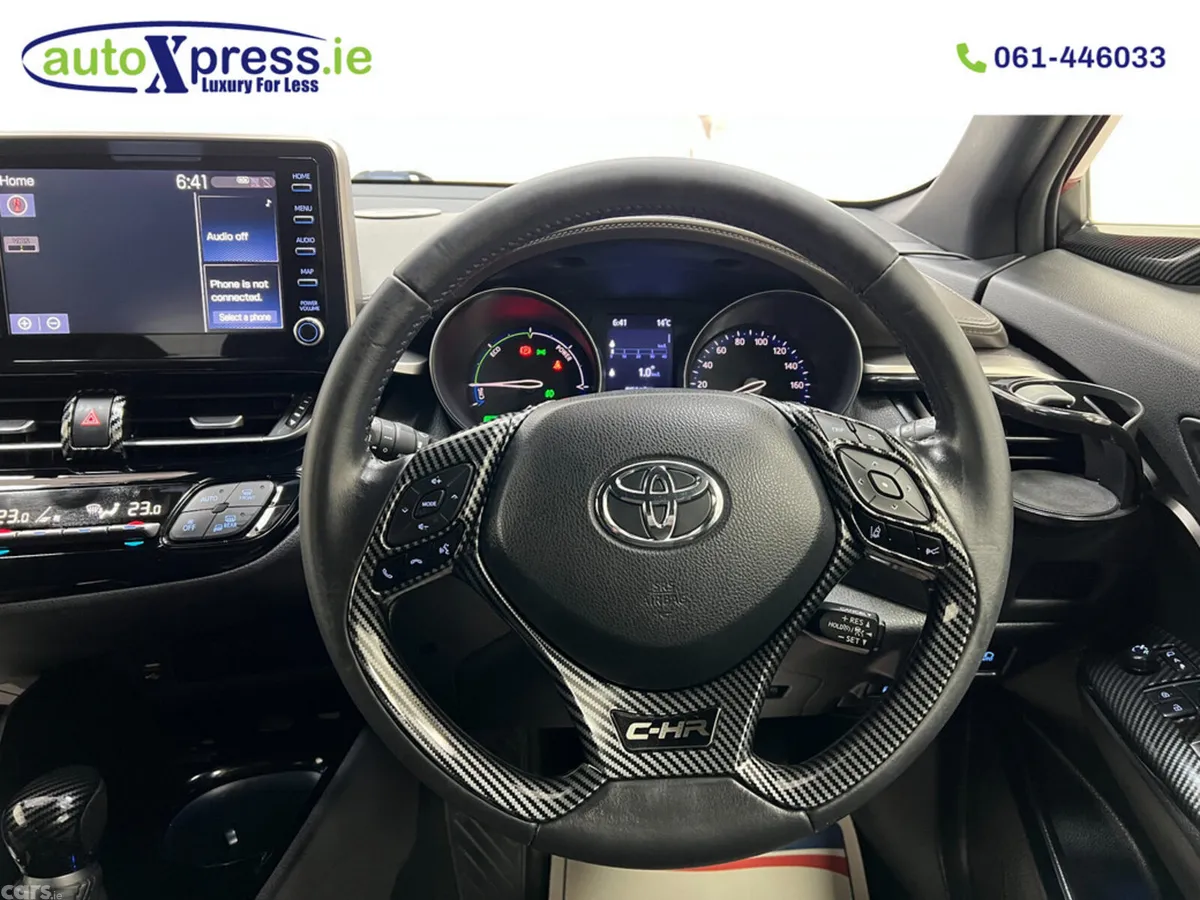 Toyota C-HR SUV, Petrol Hybrid, 2020, Red