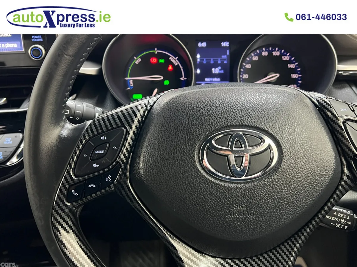 Toyota C-HR SUV, Petrol Hybrid, 2020, Red