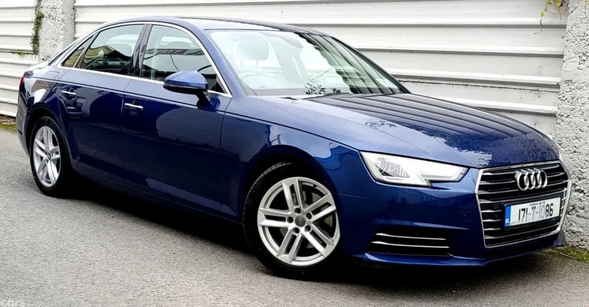 Audi A4 Saloon, Diesel, 2017, Blue