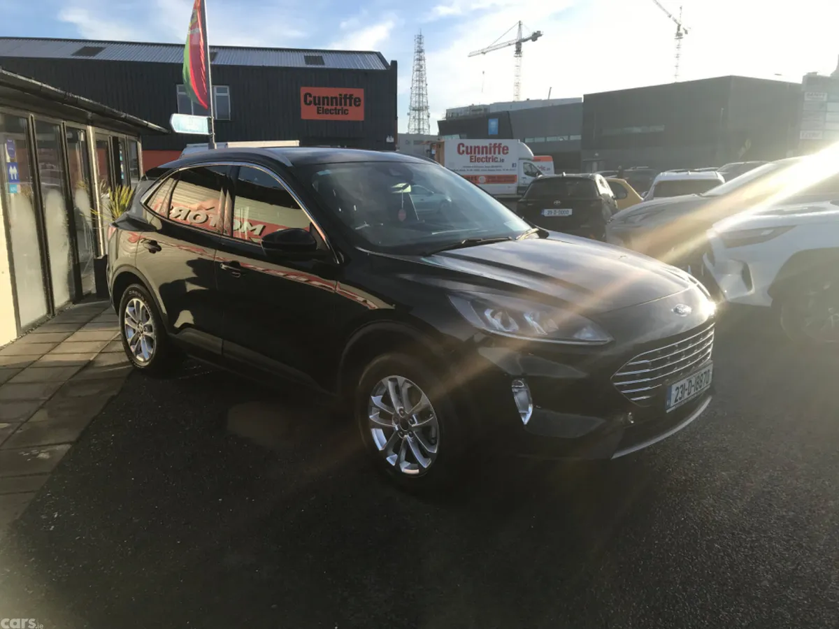 Ford Kuga SUV, Petrol Plug-in Hybrid, 2023, Black
