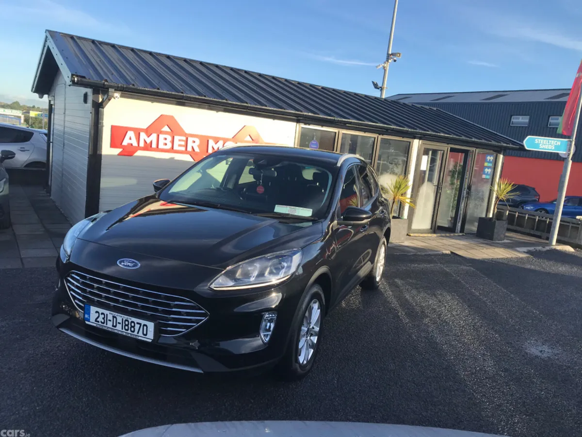 Ford Kuga SUV, Petrol Plug-in Hybrid, 2023, Black