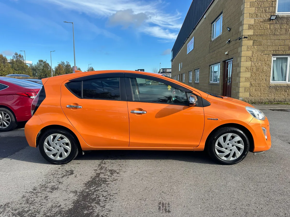 Toyota Aqua Hatchback, Petrol Hybrid, 2015, Orange